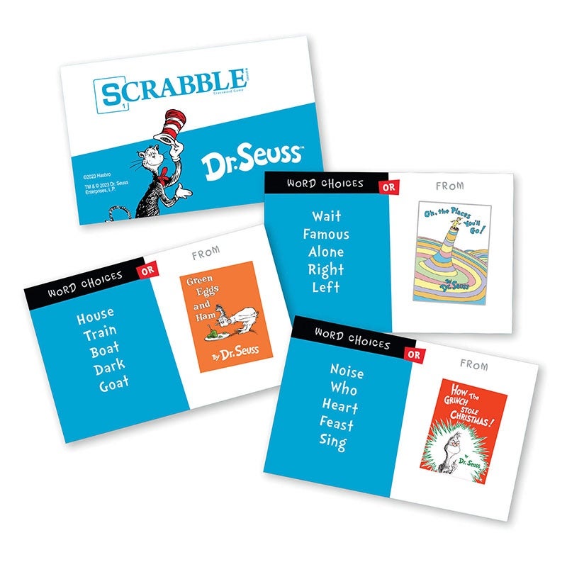Scrabble: Dr Seuss