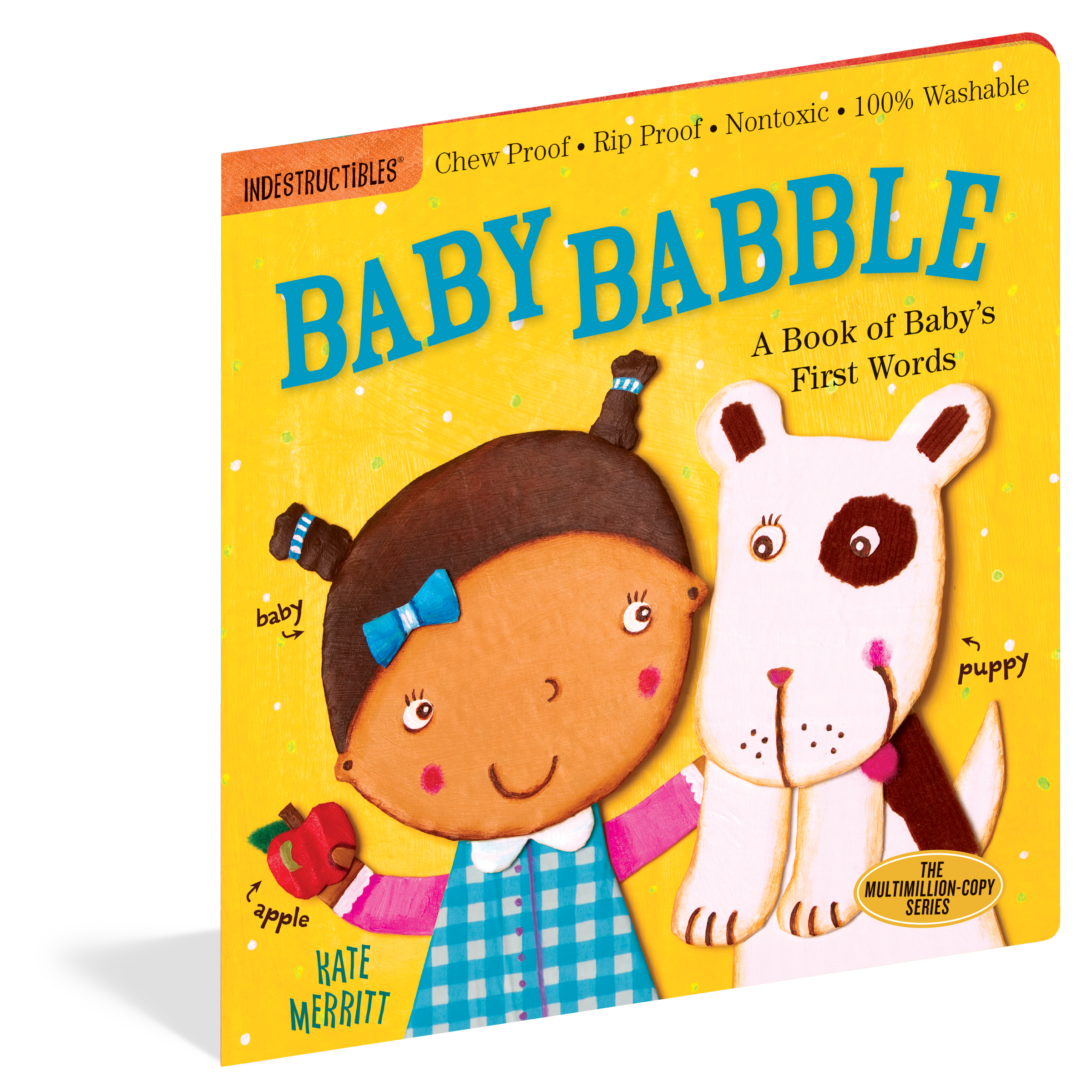 Indestructibles: Baby Babble: A Book of Baby's First Words: Chew Proof · Rip Proof · Nontoxic · 100% Washable (Book for Babies,