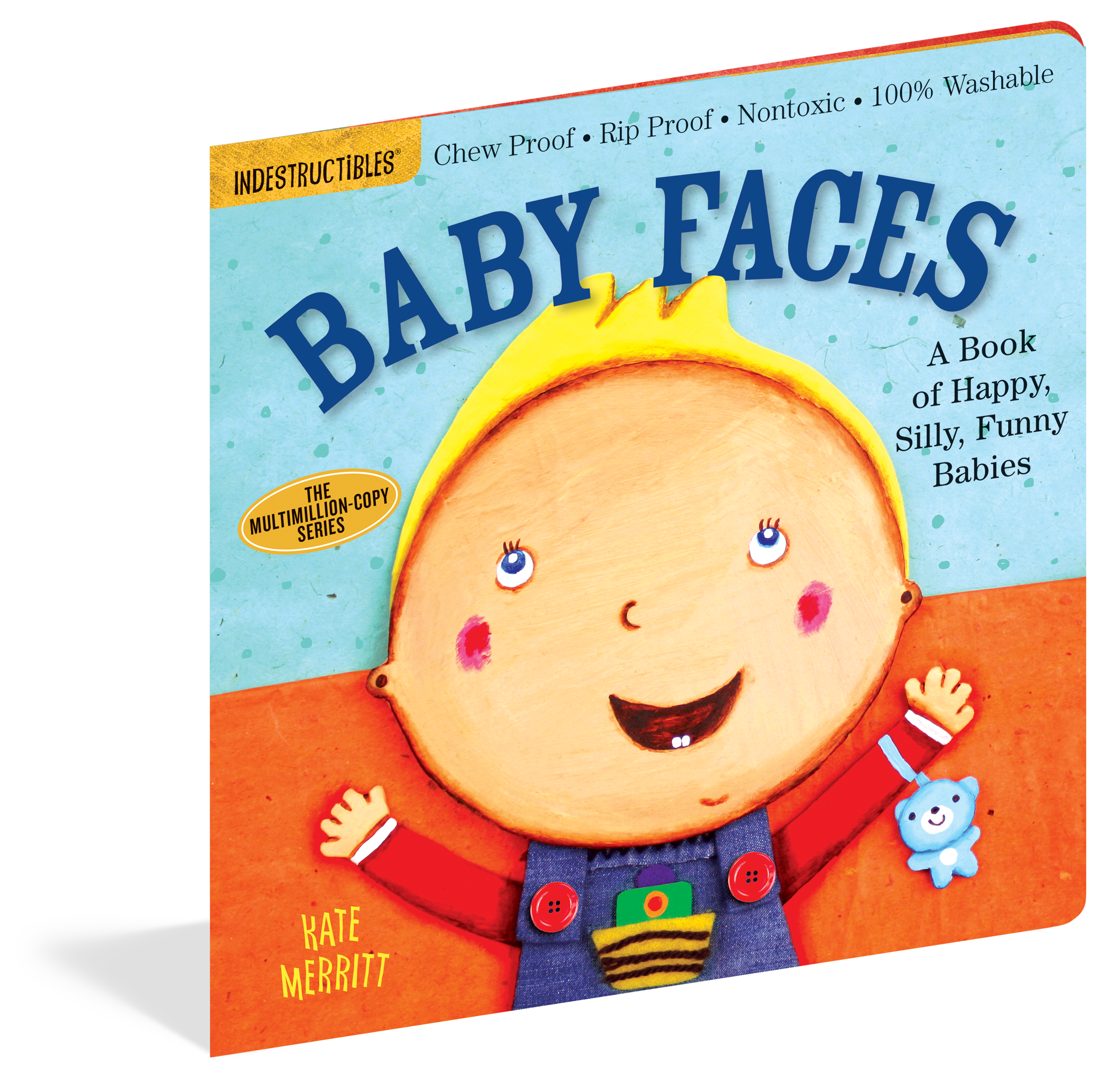 Indestructibles: Baby Faces: A Book of Happy, Silly, Funny Faces: Chew Proof · Rip Proof · Nontoxic · 100% Washable (Book for B