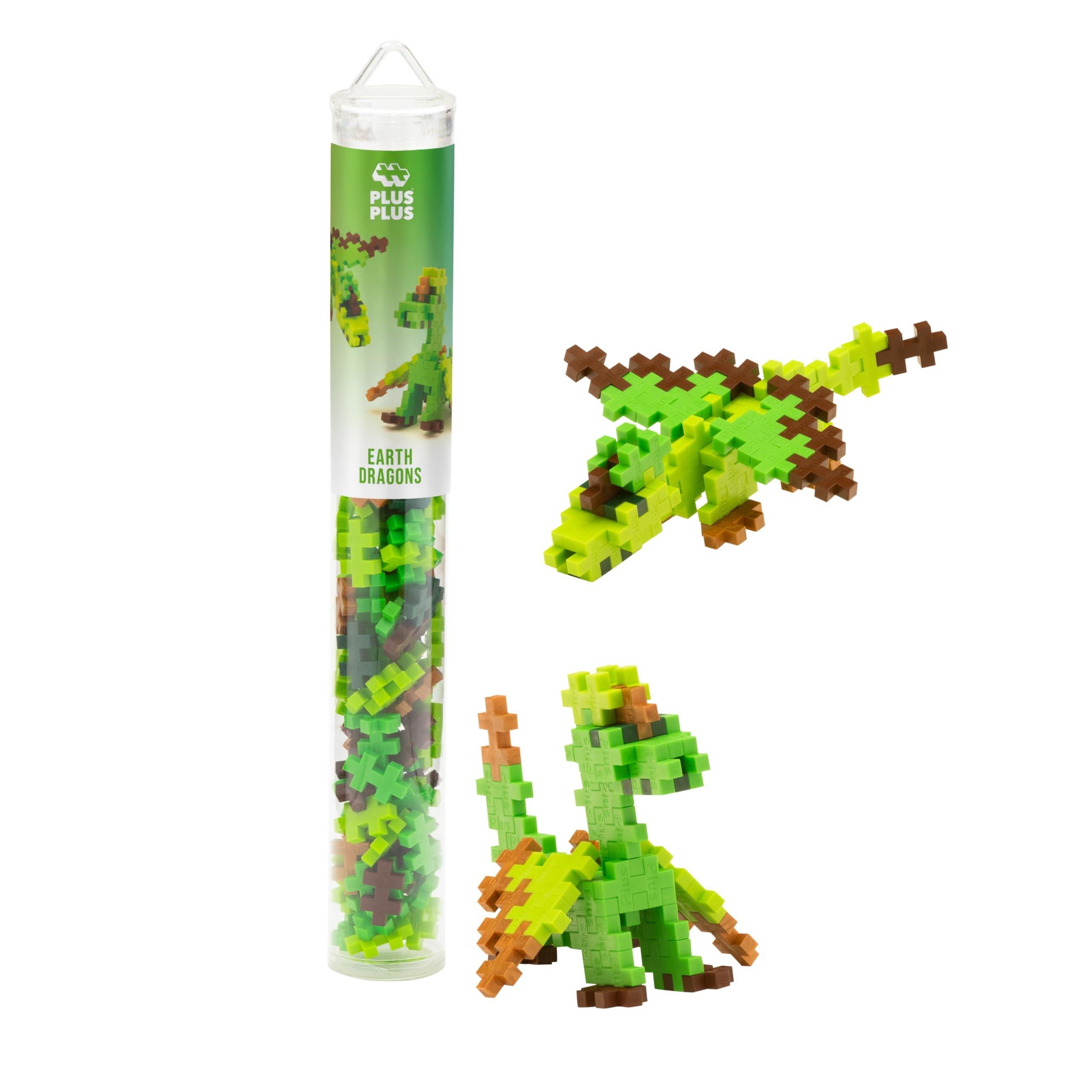 Plus-Plus Tube - Earth Dragons