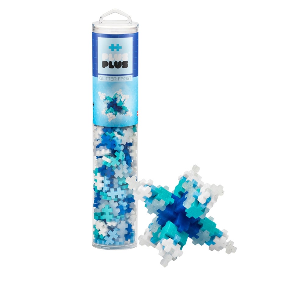 Plus Plus Glitter Frost Mix 240 pc tube