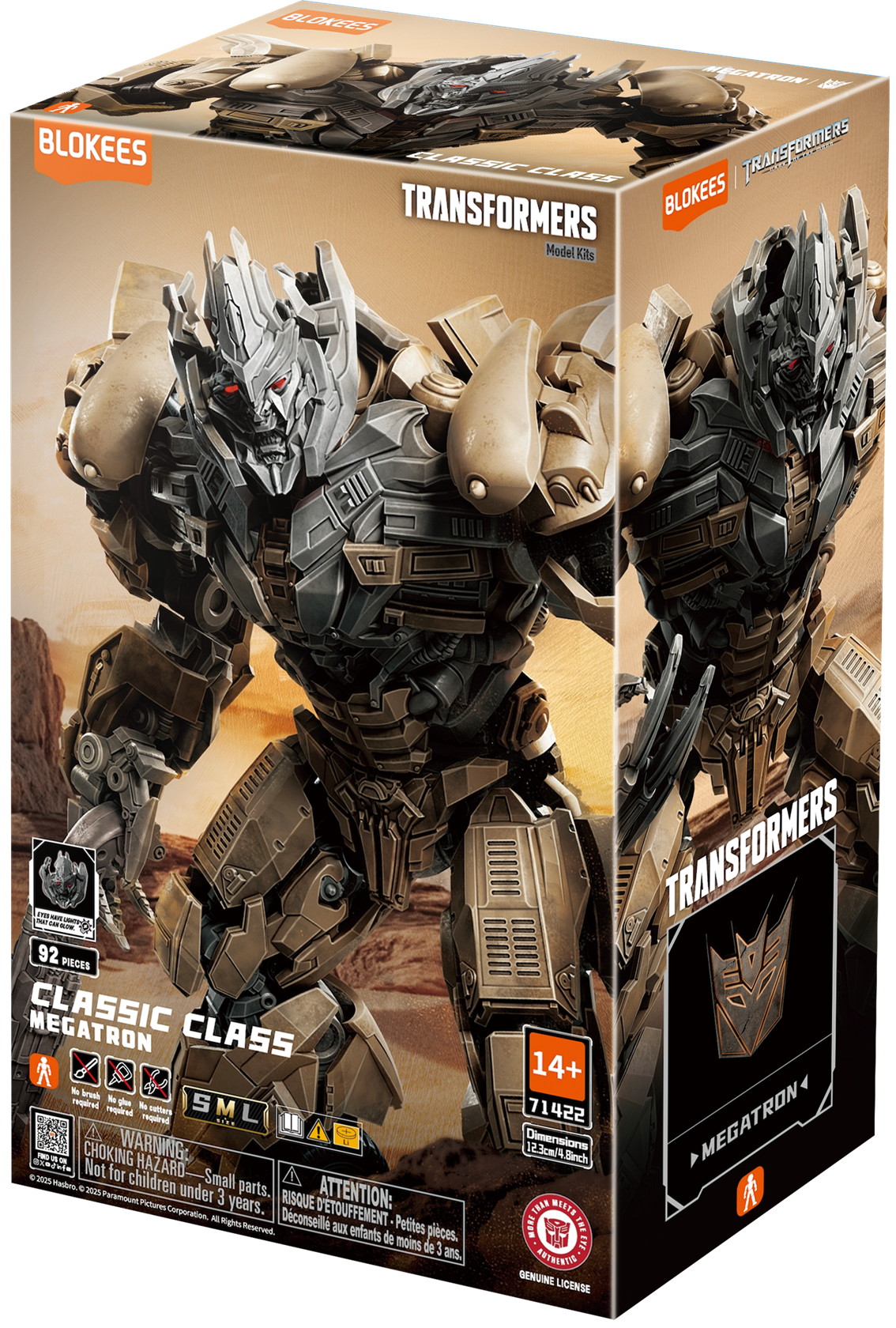 Transformers CC 22 - Megatron Classic Class Blokees Model Kit