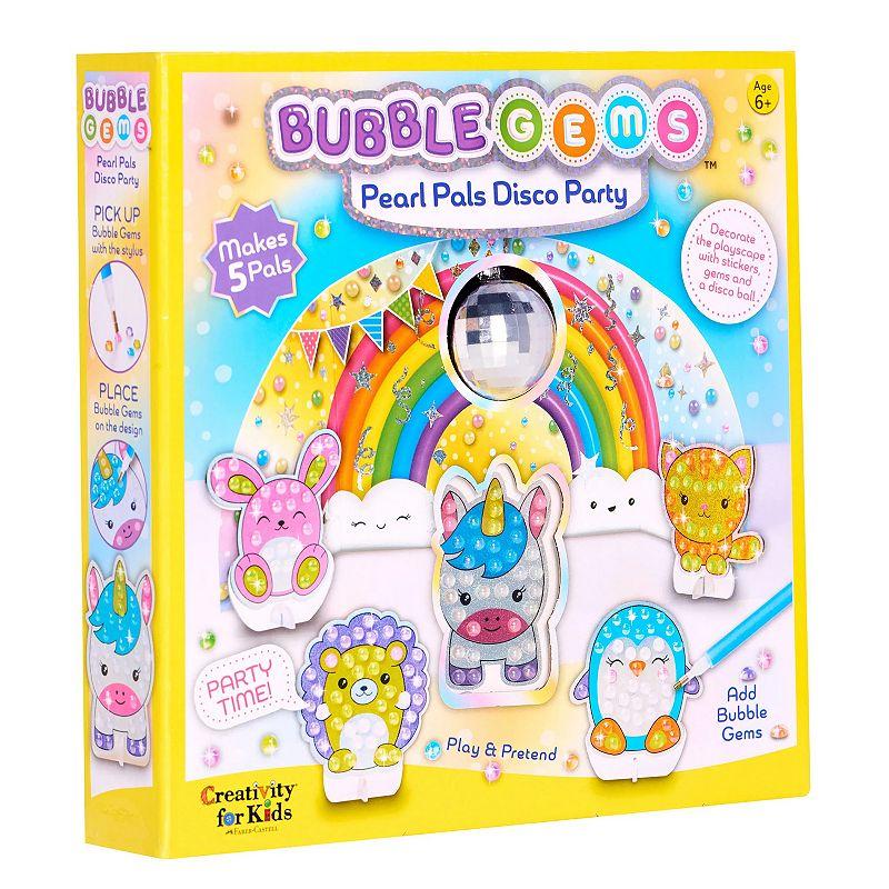 Creativity for Kids Bubble Gem Pearl Pals Disco Party: DIY Art Kit with Gems & Stickers