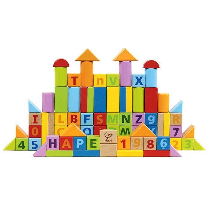 Hape outlet alphabet blocks