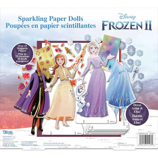 Frozen 2 Sparkling Paper Dolls SpecialtiesGames